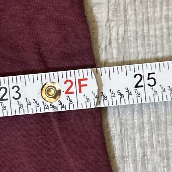 NWT Ava & Viv Plus Size Tank Top 3X Burgundy Scoop Neck Sleeveless Womens - Picture 13 of 15